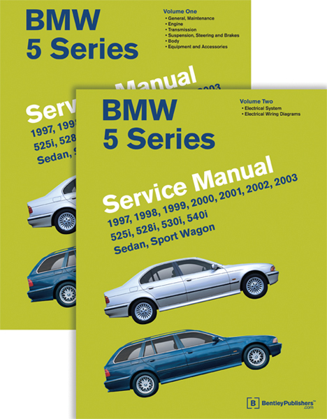 BMW 5-Series Service Manual- 2 Vol (1997-2003)