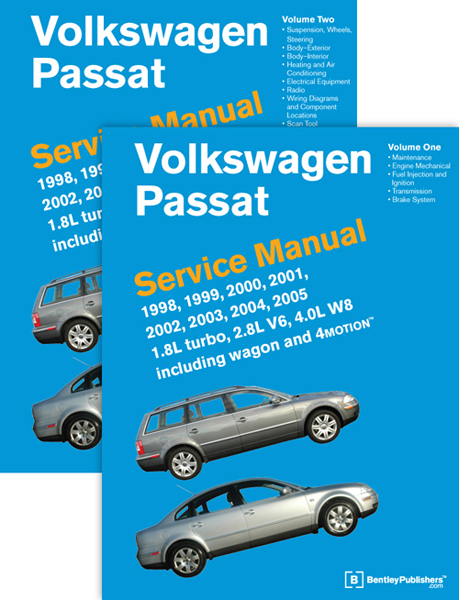 Volkswagen Passat Service Manual-2 Vol. Set (1998-2005)