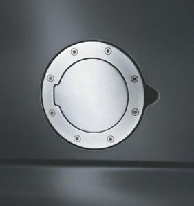 Truck & SUV Billet Polished Aluminum Fuel Door - Models:GD-201P