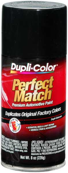 Duplicolor's Black Auto Touch-Up Spray Paint
