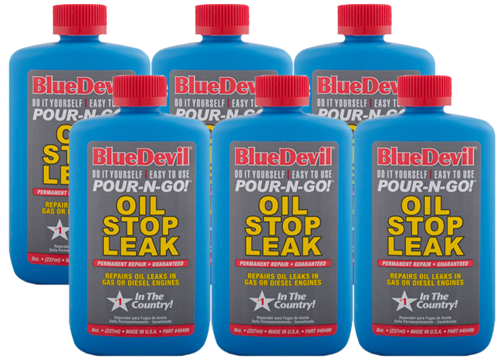 Blue Devil Oil Stop Leak & Conditioner (8 oz) - 6 Pack