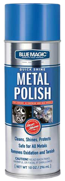 Blue Magic Quick Shine Metal Polish Aerosol Spray (10 oz)