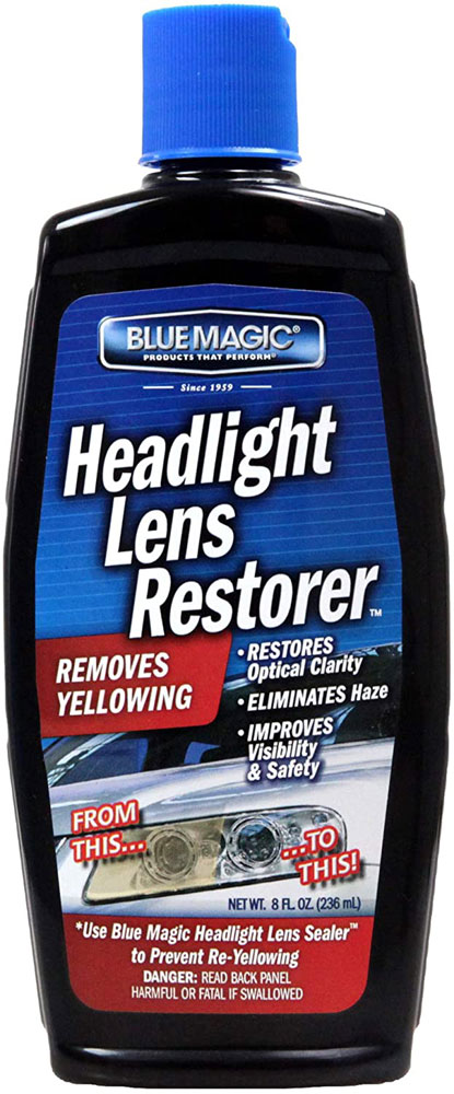 Blue Magic Headlamp Lens Restorer (8 oz.)