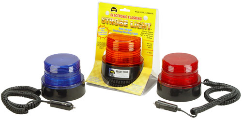 Wolo Bright Star Strobe Light - Color:Red