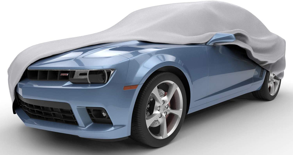 Budge Rain Barrier Waterproof Gray Car Cover - Size:Size 4