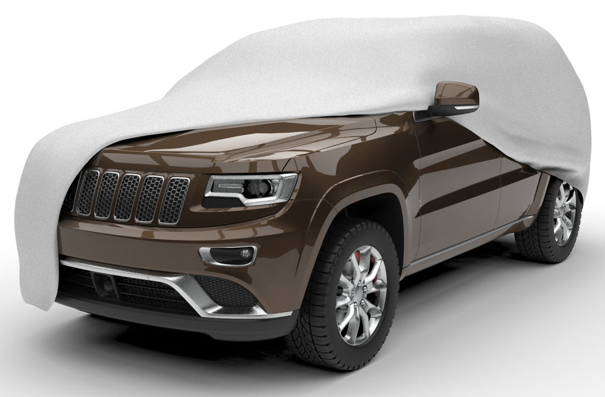 Budge Lightweight Gray Indoor SUV Cover - Size:Size 1