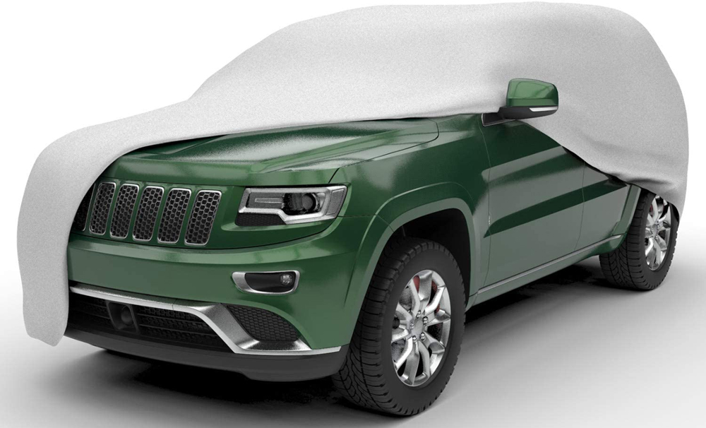 Budge Rain Barrier Grey SUV Cover - Size:Size 2