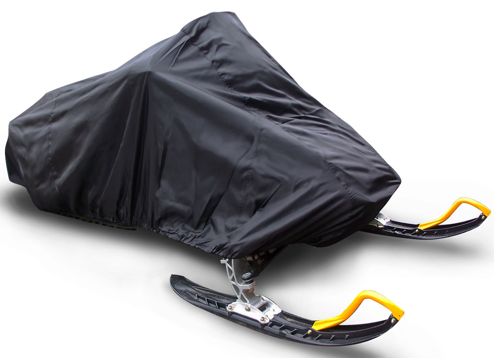 Budge Black Sportsman Waterproof Snowmobile Cover - Size:Large