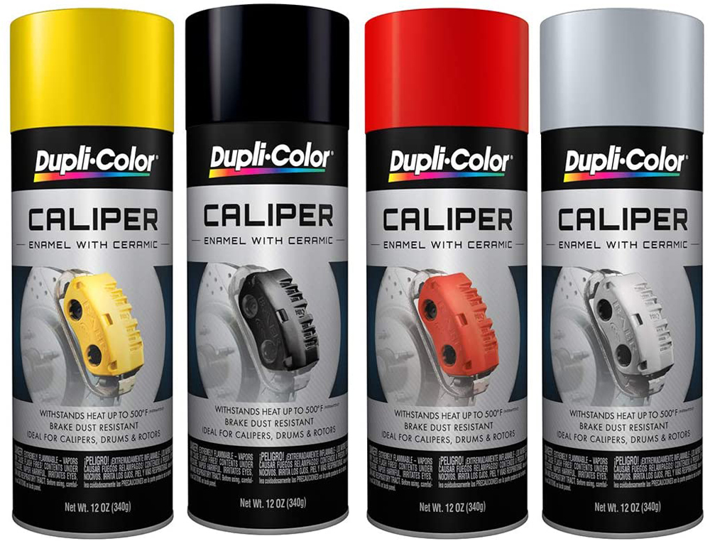 Dupli-Color Caliper Paint (12 oz.) - Color:Black
