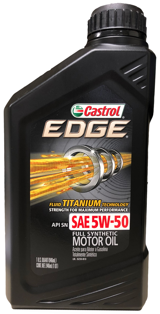 Castrol Edge w/Syntec Synthetic Motor Oil - Grades:5W20
