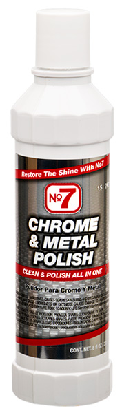 No. 7 Chrome & Metal Polish (8 oz)