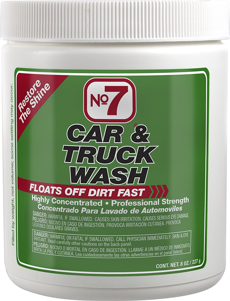 No. 7 Car Wash Concentrated Powder (8 oz.)