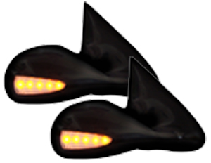 CIPA Chevy & GMC Power Optic LED Side Mirrors-Pair (1998-2003)