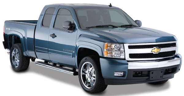 Chevrolet Silverado Bushwacker OE Style Fender Flare Kit (2007-2014)