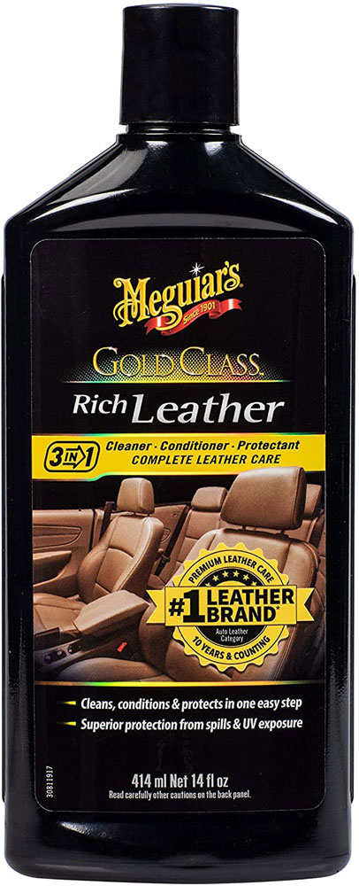 Meguiar's Gold Class Rich Leather Cleaner & Conditioner (14 oz.)