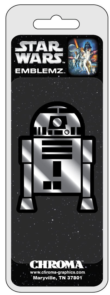Star Wars� R2D2 Molded Emblem Decal