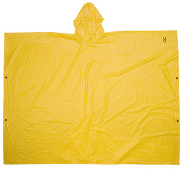 Yellow .10mm PVC Poncho