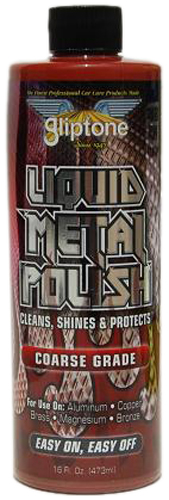 Gliptone Coarse Grade Liquid Metal Polish (16 oz)