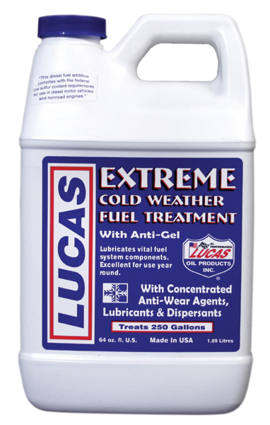 Lucas Extreme Cold Weather Fuel Treatment (64 oz.)