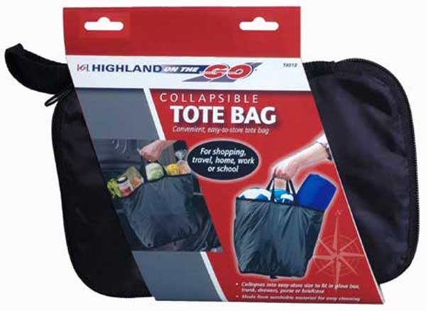 Highland Collapsible Tote Bag