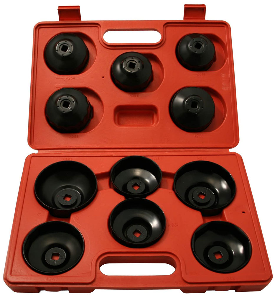 CTA Tools 11 Piece Oil Filter Cap-Type Wrench Set