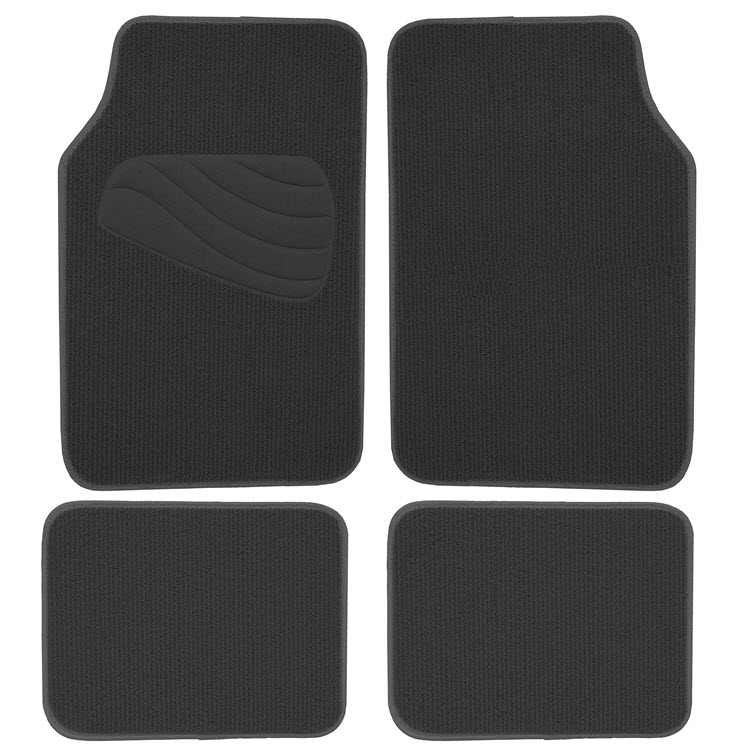 Armor All Luxury Carpet 4 Piece Floor Mat Set - Colors:Tan
