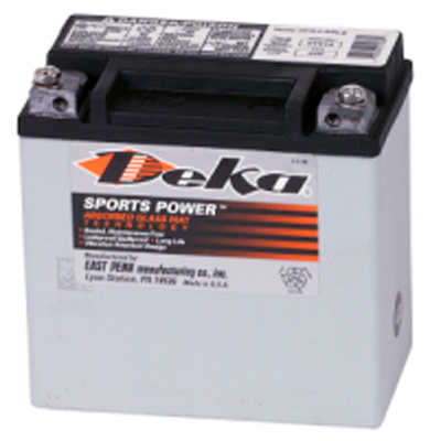 Deka ETX14 AGM Power Sport Battery (220 CCA)