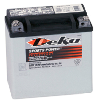 Deka ETX14L AGM Power Sport Battery (220 CCA)