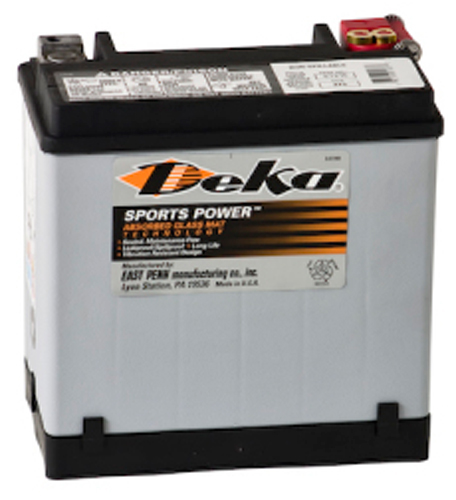 Deka ETX16 AGM Power Sport Battery (325 CCA)