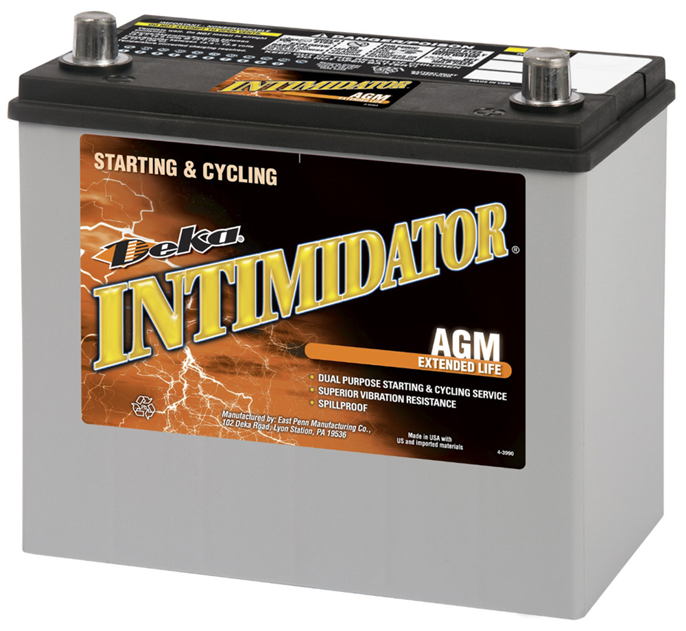 Deka 9A51R AGM Intimidator Battery (450 CCA)