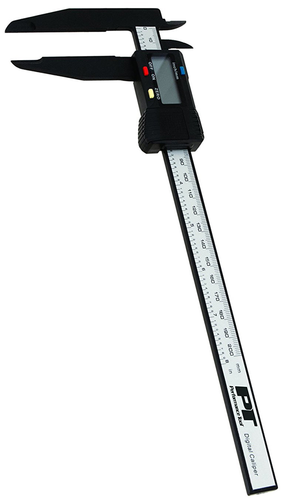 Performance Tool 8" Composite Digital LCD Caliper