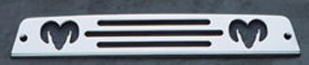 Dodge Polished Aluminum Third Brake Light Cover (1994-2002) - Part Number:44000P