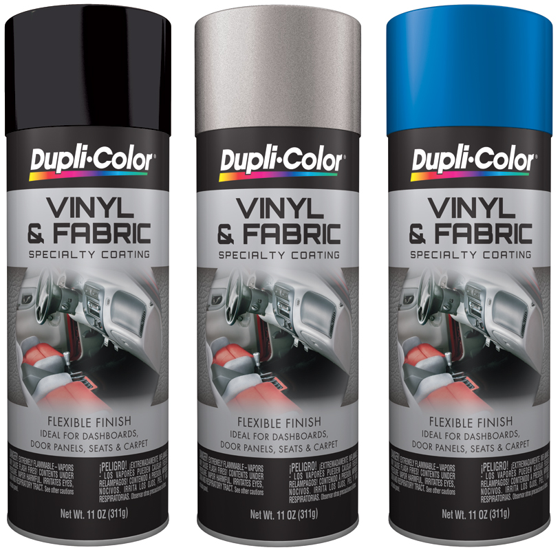Dupli-Color High Performance Vinyl & Fabric Spray (11 oz) - Color:Clear