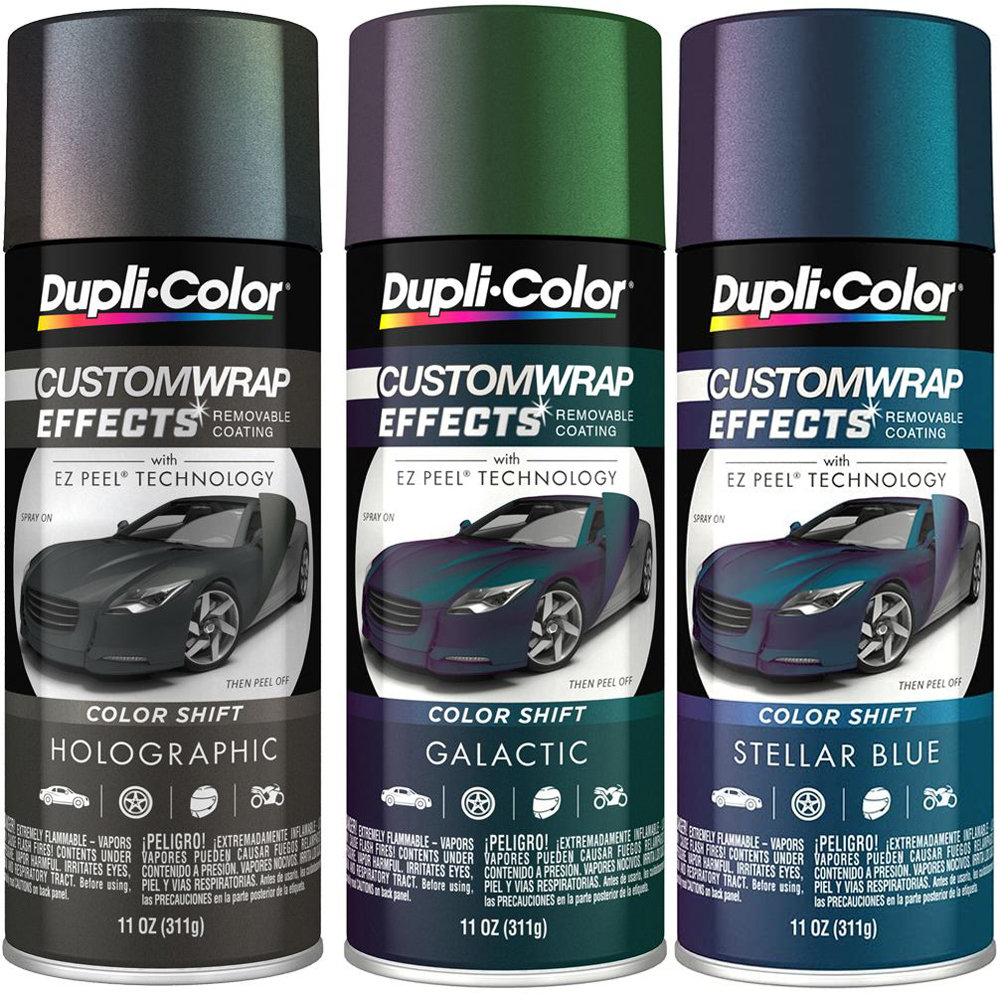 Dupli-Color Custom Wrap Effects Removable Coating (11 oz) - Colors:Stellar Blue