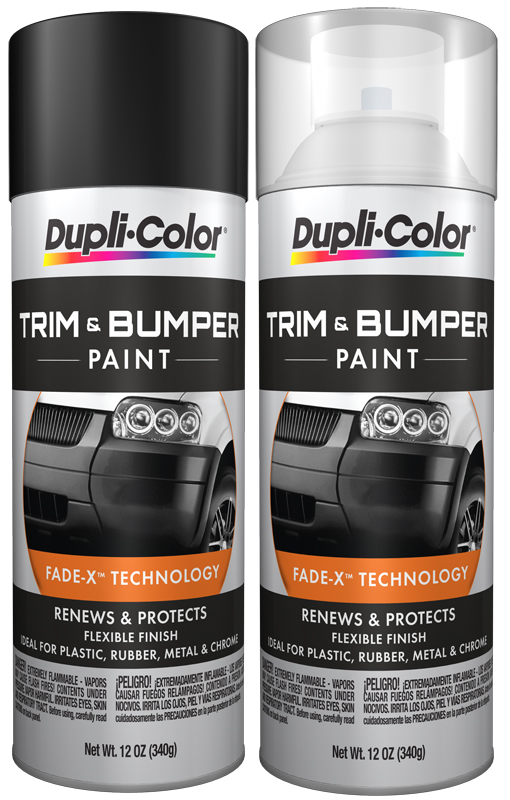 Dupli-Color Trim & Bumper Spray (12 oz) - Color:Clear