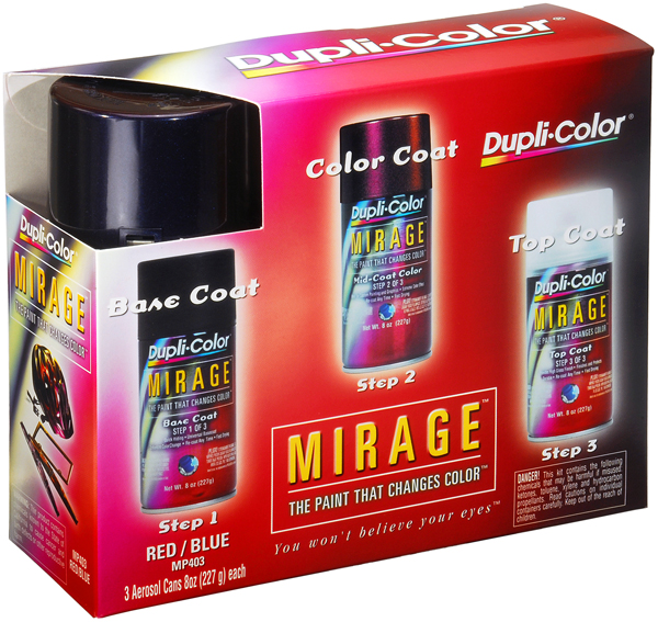 Dupli-Color Mirage Red/Blue Paint Kit