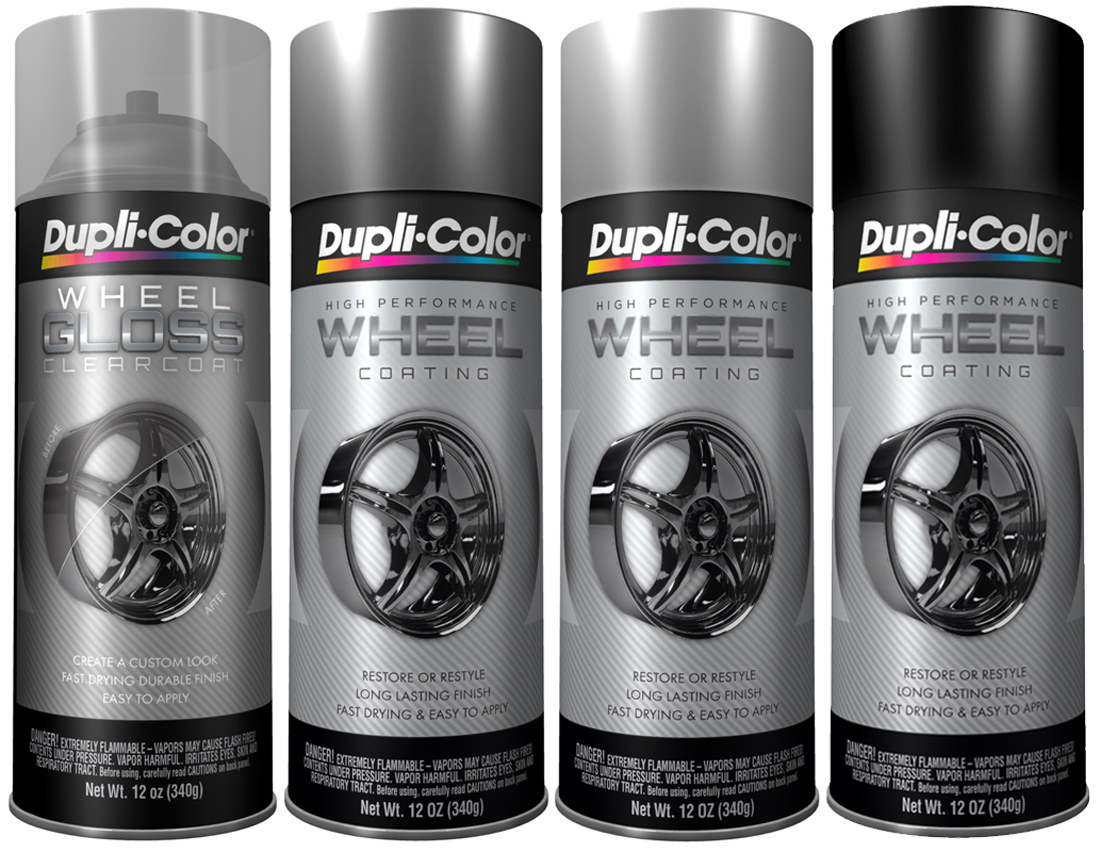 Dupli-Color High Performance Wheel Coating (12 oz) - Colors:White