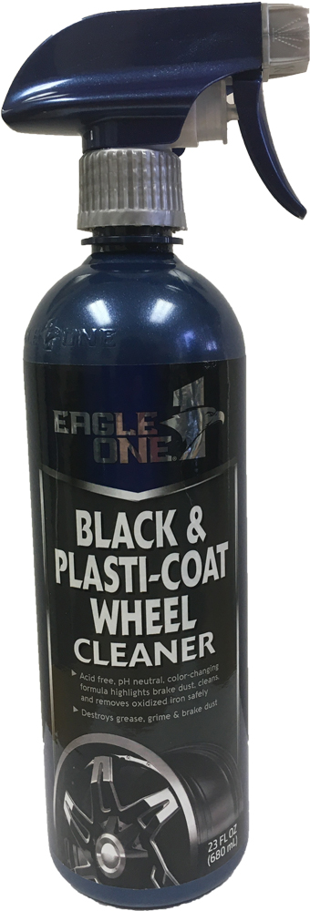 Eagle One Black & Plasti-Coat Wheel Cleaner (23 oz)
