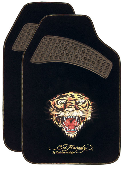 Ed Hardy� Tiger Carpet Floor Mats (Pair)