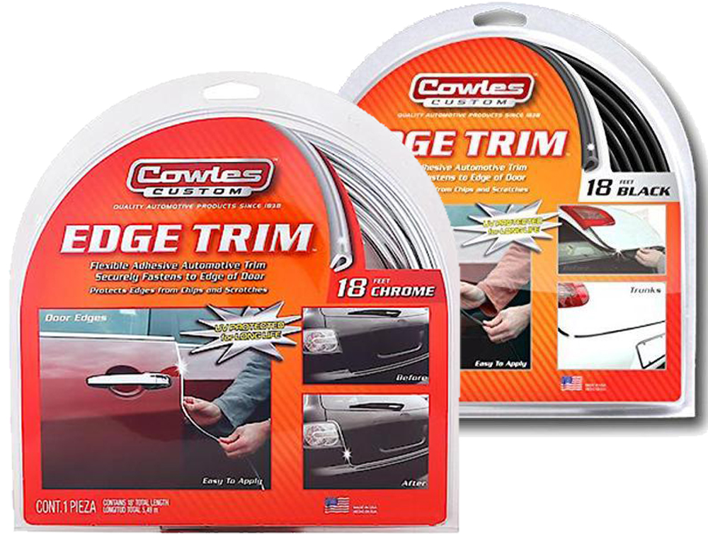 Edge Trim Flexible Edge Molding - Color:Black