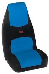 Elegant Racer Design Low Back Seat Covers - Color:Gray