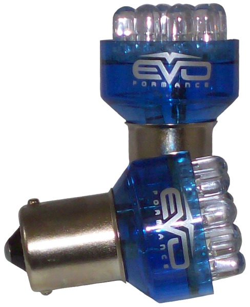 Evo LED 1156 Blue Replacement Mini Bulb (Pair)