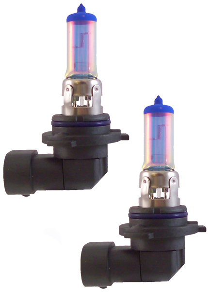 Evo Spectras Xenon 9006 Headlight Halogen Bulb (Pair) - Color:Ultra White
