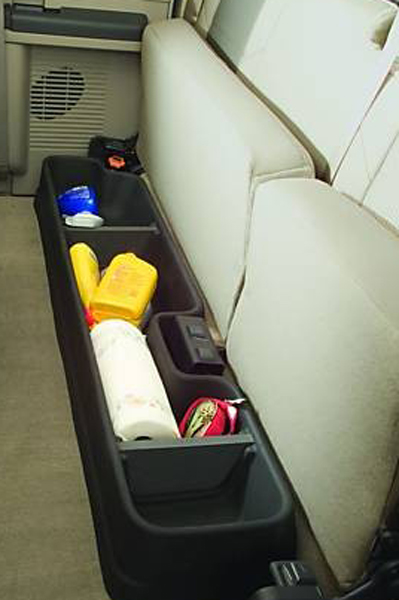 Ford F-250, 350, 450, 550 GearBox Under-Seat Storage System (1999-2016)