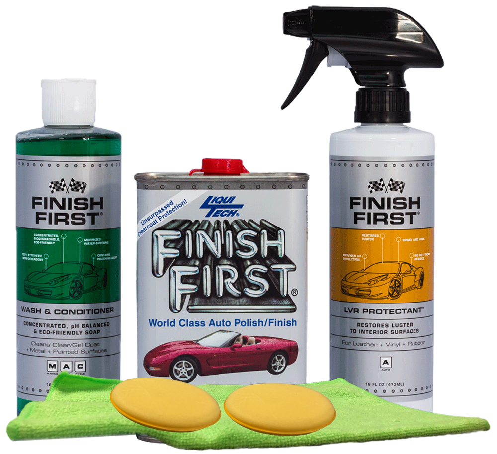 Finish First Wash, Wax & Protectant Kit