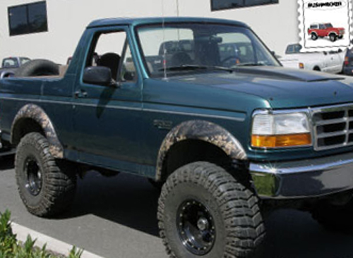 Ford Bronco & F-Series Bushwacker Extend-A-Fender Flare Kit (1992-1997)