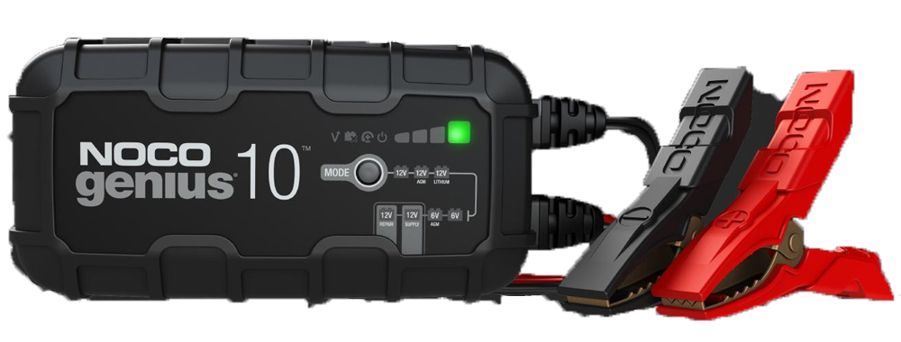 Genius10 6V & 12V 10-Amp Smart Battery Charger