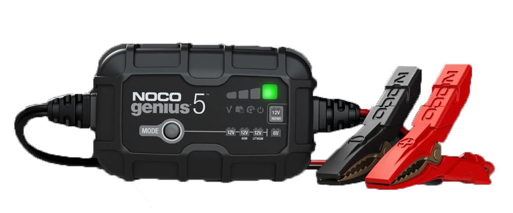 Genius5 6V & 12V 5-Amp Smart Battery Charger