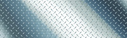 Diamond Plate Rear Window Decal - Size:66 X 20