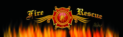 Grafix Jam Fire Rescue Rear Window Decal - Size:66 X 20